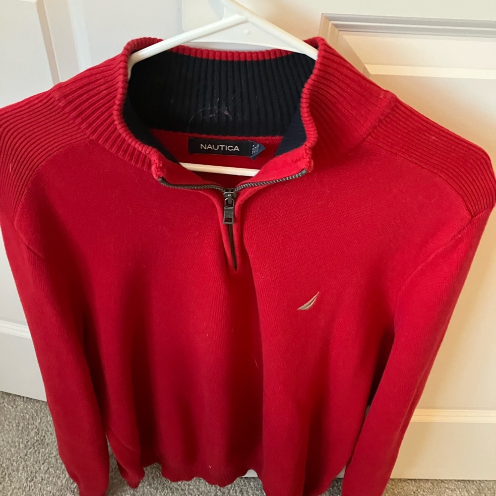 Nautica Men's Red Sweater